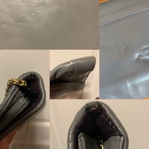 Gray Vintage Crossbody Bag - Picture 6 of 6